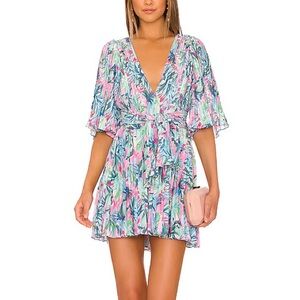 SAYLOR || Byrd mini dress in multicolor